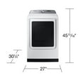 thumbnail image 3 of Samsung 7.4 cu. ft.  Electric Dryer with Steam Sanitize+, 3 of 10