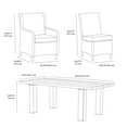 thumbnail image 8 of Member's Mark Colton Dining Set with Slat Top Table and Sunbrella Fabric, 7pc, 8 of 9