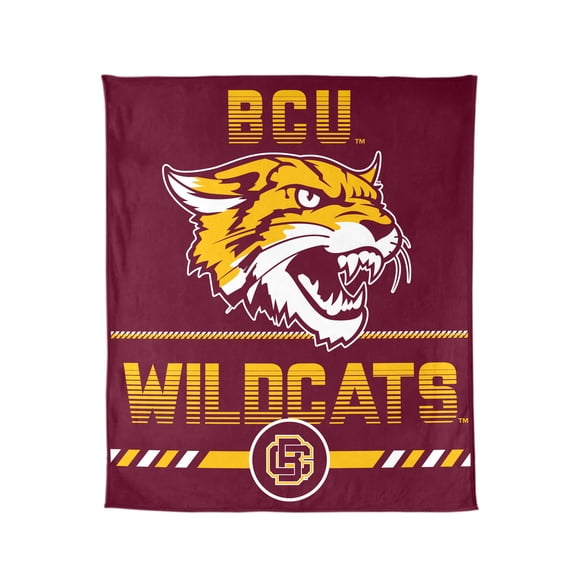 Logo Brands Bethune-Cookman Wildcats 60"x70" Super Plush Blanket