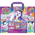 thumbnail image 1 of Lisa Frank Coloring & Activity Tri-Fold Storage Case by Bendon Publishing Intl, 1 of 8