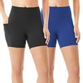 thumbnail image 1 of Member's Mark Women's 2-Pack Bike Short, 1 of 13