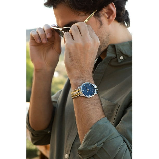 Citizen Men's Eco-Drive Two-Tone Dress Classic Watch 40mm, BM7468