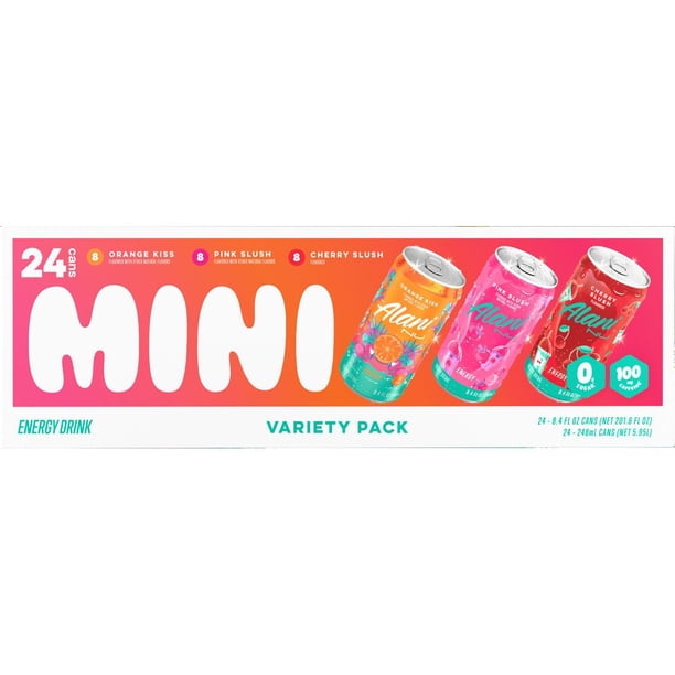 アイドル [MINYYUNY] Mini Lase Label2 Color Alani Nu Mini Variety Pack, 8.4 fl. oz., 24 pk. - Samsclub.com