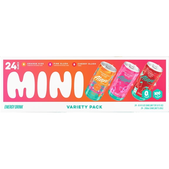 Alani Nu Mini Variety Pack, 8.4 fl. oz., 24 pk.