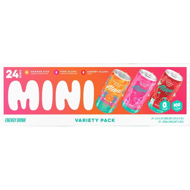 Alani Nu Mini Variety Pack, 8.4 fl. oz., 24 pk.