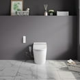 thumbnail image 5 of OVE Decors Ella White Tall Elongated Smart Toilet with Bidet Toilet Seat, 5 of 17