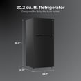 thumbnail image 3 of Kenmore 20.2 cu. ft. Top Mount Refrigerator w/ Pocket Handle, 3 of 12