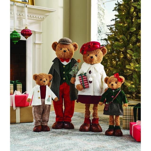 Member's Mark Plush Bear Family, Set of 4
