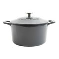 thumbnail image 4 of Martha Stewart 4-Quart and 7-Quart Enamel on Cast Iron Dutch Ovens, 2 Pack (Assorted Colors), 4 of 8