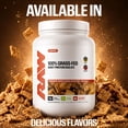 thumbnail image 5 of RAW Essentials Grass Fed Protein Powder Cinnamon Crunch Cereal Flavored 25G Protein, 20 Serv, 5 of 8