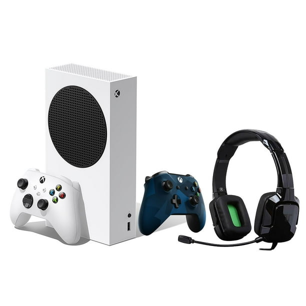 Xbox Series S Bundle with Midnight Forces Blue Controller and