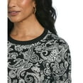 thumbnail image 3 of Rafaella Women's Long Sleeve Top, 3 of 5