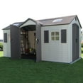 thumbnail image 5 of Lifetime 15' x 8' Outdoor Storage Shed (Dual Entry), 5 of 15