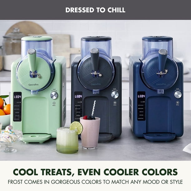 GreenPan Frost 15-in-1, Ice Cream Maker & Slushie Machine