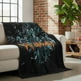 thumbnail image 2 of Classic Rock Band Luxury Throw Blanket, 60" x 70", 2 of 5