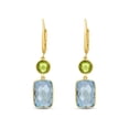 thumbnail image 2 of Multi-Gemstone Dangle Earrings in 14K Gold, 2 of 6
