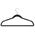 thumbnail image 5 of Honey-Can-Do Set of 5 Collapsible Hangers and 50 Velvet Non-Slip Hangers, Black, 5 of 7