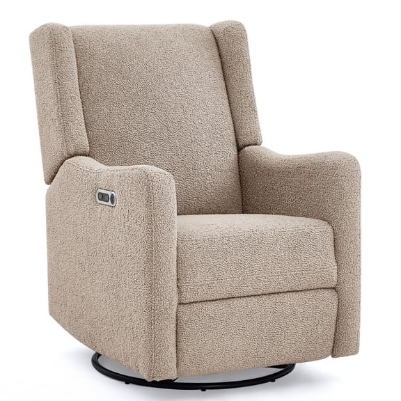 Delta Children Marley Electronic Power Recliner and Swivel Glider, Choose Color