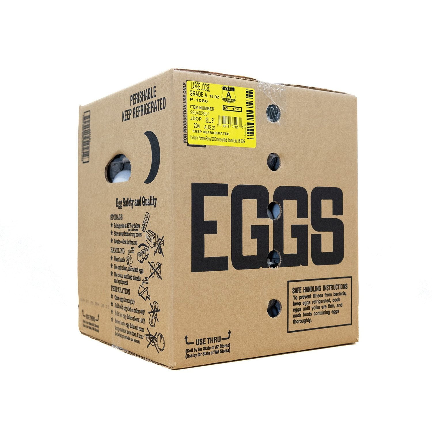 Member's Mark Grade A Large Eggs, 15 Dozen - Samsclub.com