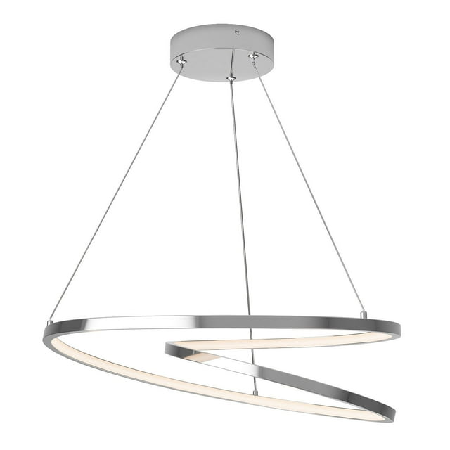Artika Salto Integrated LED Pendant Light, 19", Assorted Colors