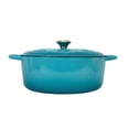 thumbnail image 2 of Le Creuset Signature Cast Iron Oval Dutch Oven, 2 of 4
