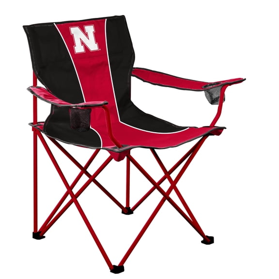 Logo Brands Nebraska Cornhuskers Sideline XL Chair