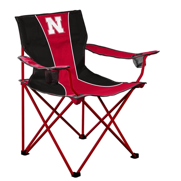 Logo Brands Nebraska Cornhuskers Sideline XL Chair