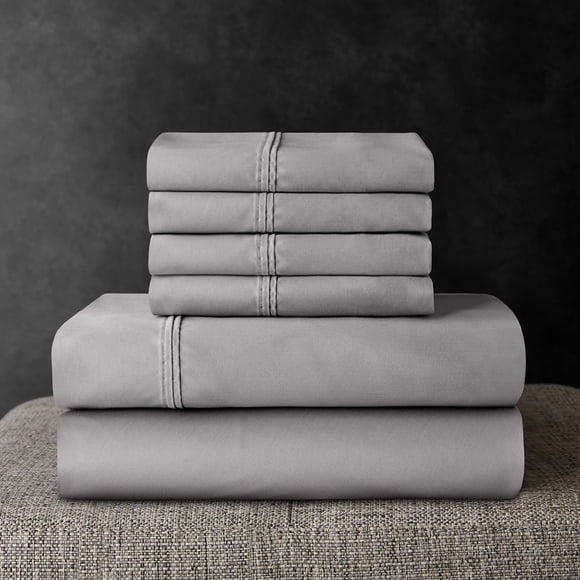 Member’s Mark Hotel Premier Collection 700-Thread-Count Solid Egyptian Cotton Sheet Set, Assorted Sizes