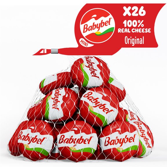 Mini Babybel Original Semisoft Cheese, 26 ct.