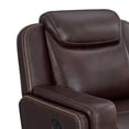 thumbnail image 6 of Society Den Lynx Motion Recliner Sofa, 6 of 9