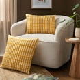 thumbnail image 3 of Town & Country Terra Alara Textured Geo Stripe Decorative Pillow, 3 of 9