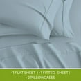 thumbnail image 4 of Purity Home Brushed Organic Cotton Percale Sheet Set, Assorted Sizes, 4 of 8