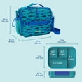 thumbnail image 3 of Bentgo 2-Piece Kids Snap & Go Lunch Set: Leak-Proof Lunch Box & Deluxe Insulated Lunch Bag, 3 of 6
