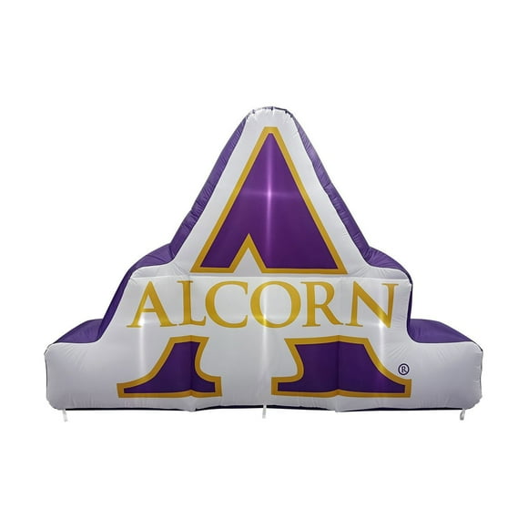 Logo Brands Alcorn State Braves Pre-Lit 7’x10’ Inflatable