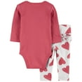 thumbnail image 3 of Carter's Girls 3-Piece Bodysuit Pant Set, 3 of 11