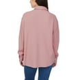 thumbnail image 2 of Buffalo Women's Waffle Button-Down Top, 2 of 9
