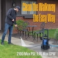 thumbnail image 4 of Westinghouse 2100 Max PSI 1.76 Max GPM Electric Pressure Washer With Foam Cannon - ePX3050, 4 of 12