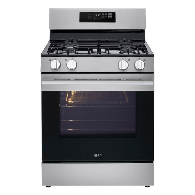 LG 6.3 cu. ft. Smart Wi-Fi Enabled Gas Range with Air Fry & EasyClean