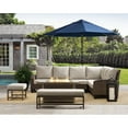thumbnail image 1 of Member's Mark Lewiston Woven Fire Sectional Set with Sunbrella Fabric, 7pc, 1 of 6