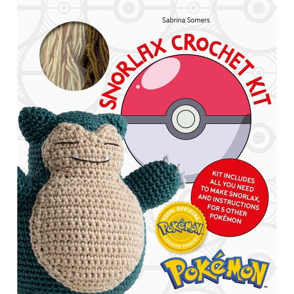 Pokémon Crochet Snorlax Kit, Mixed Media