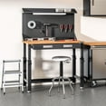 thumbnail image 10 of Seville Classics UltraHD Height Adjustable Lighted Work Center, 45"W x 22"D x 50.75-64"H, 10 of 12