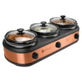 thumbnail image 2 of TRU Triple Slow Cooker Buffet Server Set (Assorted Colors), 2 of 4