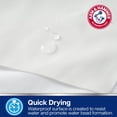 thumbnail image 8 of Arm & Hammer™ Waterproof Fabric Shower Curtain/Liner, 70"x72", 8 of 9