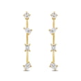 thumbnail image 3 of 1.0 CT.T.W. Diamond Earrings in 14K Gold, 3 of 6