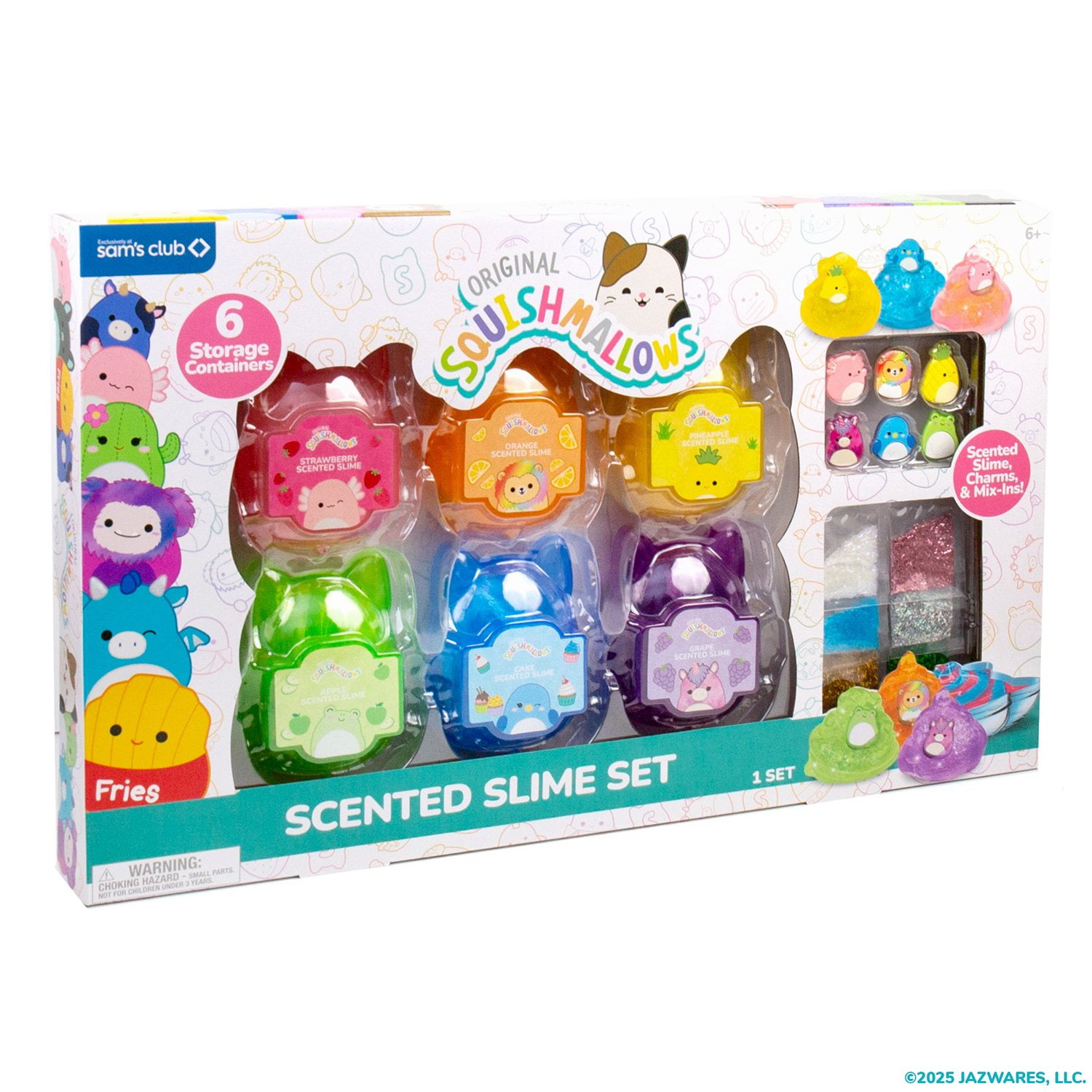 Smily Slayers ナヲトスズキ ガバ セット Hello Kitty/Squishmallows Scented Slime Studio Set - Samsclub.com