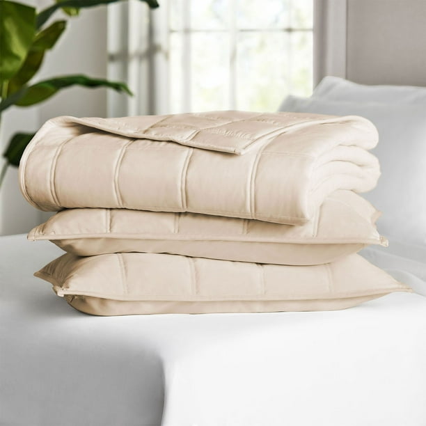 Member's Mark 3-Piece Velvet Box Quilt Set, Assorted Sizes