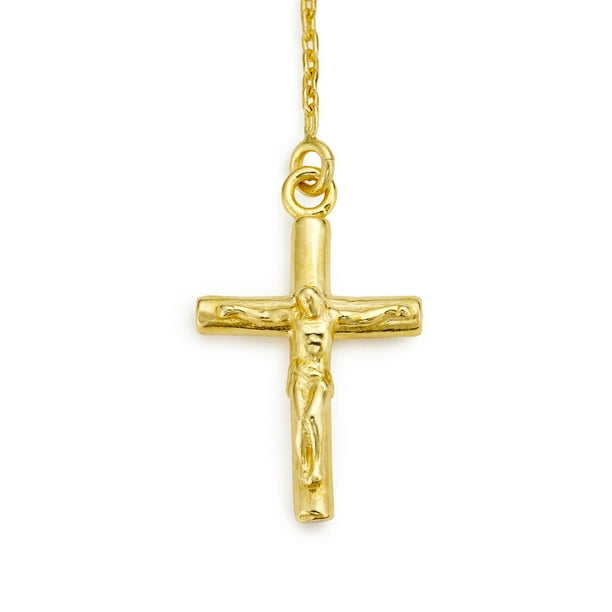 High Polish Rosary Bead Necklace in 14K Gold - Samsclub.com