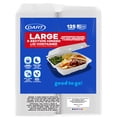 thumbnail image 1 of DART, Insulated Foam Hinged Lid Take Out Container, 9" Square, 3-Compartment, 125 ct., 1 of 4