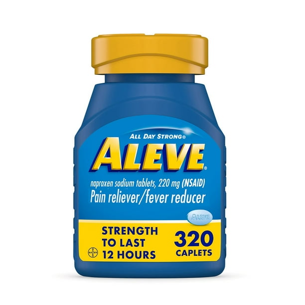 naproxen and smoking cigarettes Aleve Pain Reliever & Fever Reducer Naproxen Sodium Caplets, 320 ct
