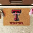 thumbnail image 2 of Logo Brands Texas Tech Red Raiders Doormat, 2 of 5